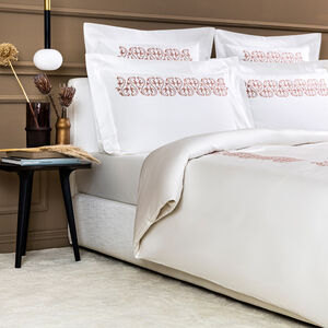 slide 2 Ornate Medallion Embroidered Duvet Cover