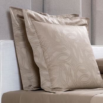 Circle Taie d'Oreiller Carrée