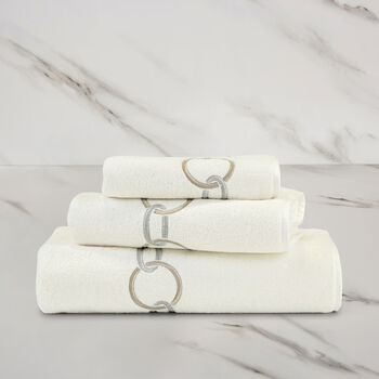 Links Ricamo Asciugamano