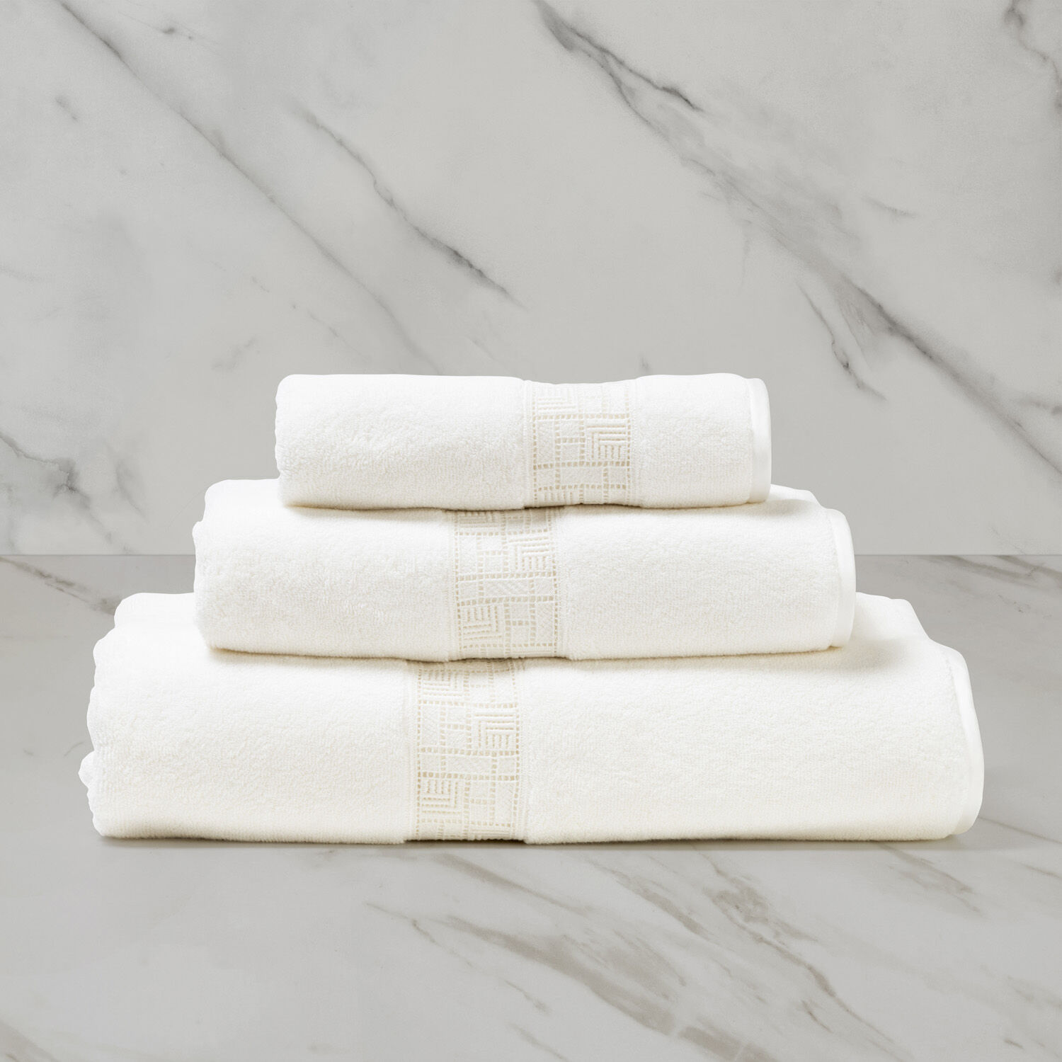 Lace hand towels sale