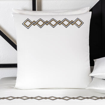 Twist Embroidery Federa Quadrata