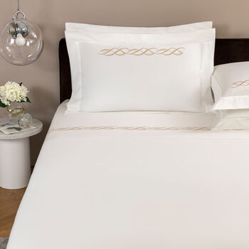 Pearls Ricamo Completo Letto