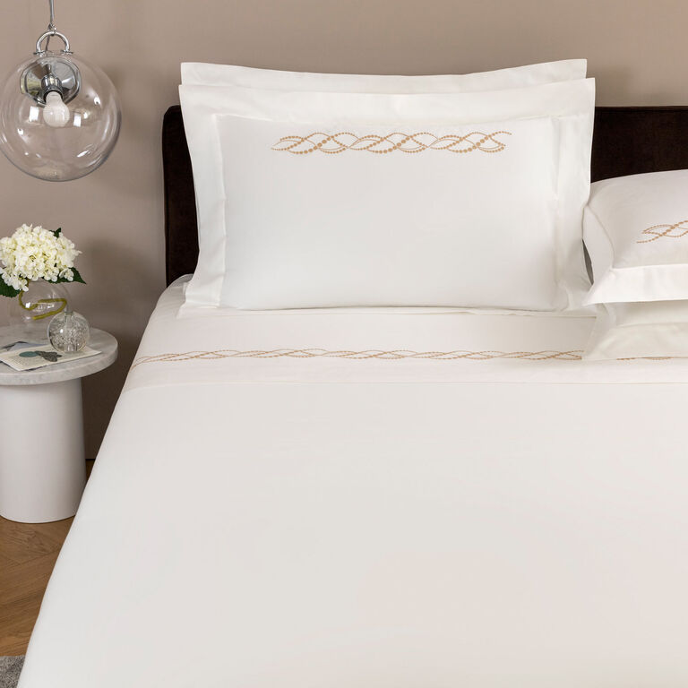 slide 1 Pearls Ricamo Completo Letto
