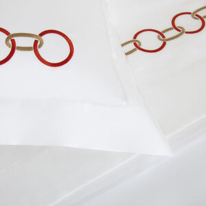 slide 3 Links Embroidered Duvet Cover