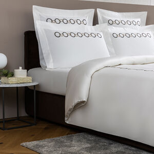 slide 2 Links Embroidered Duvet Cover Set