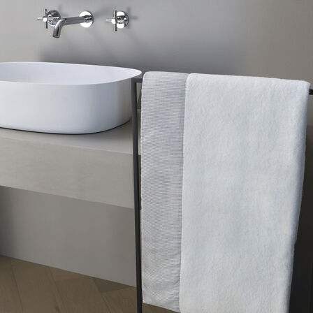 Graphite Border Telo Doccia