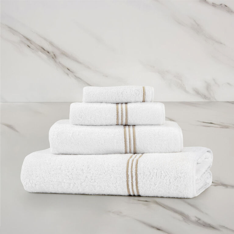slide 1 Triplo Bourdon Drap de Bain