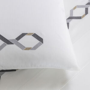 slide 3 Continuity Embroidered Sham