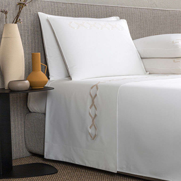 slide 1 Continuity Embroidered Sheet Set