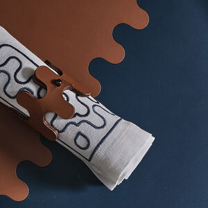 slide 5 Modernism Serviettenring-Set