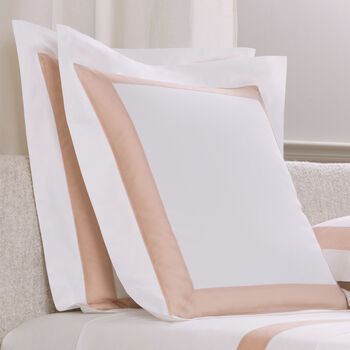 Sateen Breeze Border Federa Quadrata