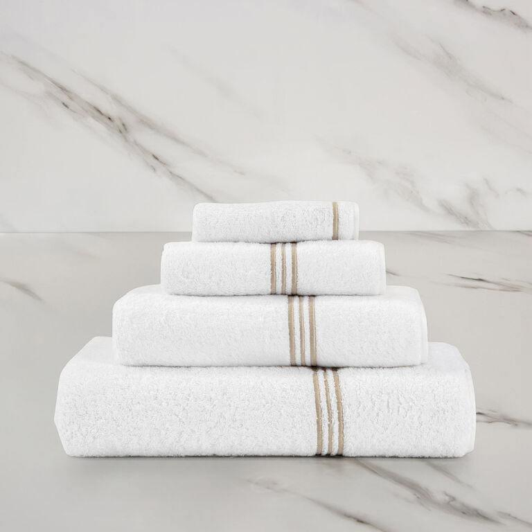 slide 2 Triplo Bourdon Drap de Bain
