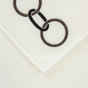 slide 3 Links Embroidered Guest Towel