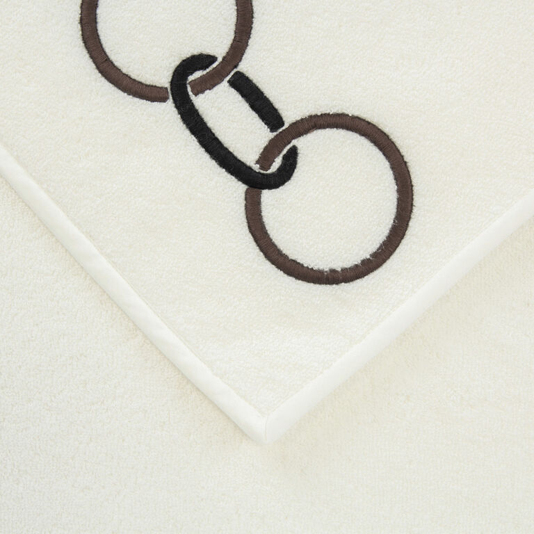 slide 3 Links Embroidered Guest Towel