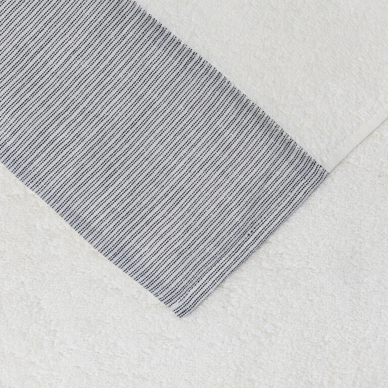 slide 5 Graphite Border Asciugamano