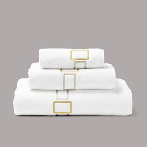 slide 4 Telo doccia Bold Bicolor Embroidery Telo Doccia