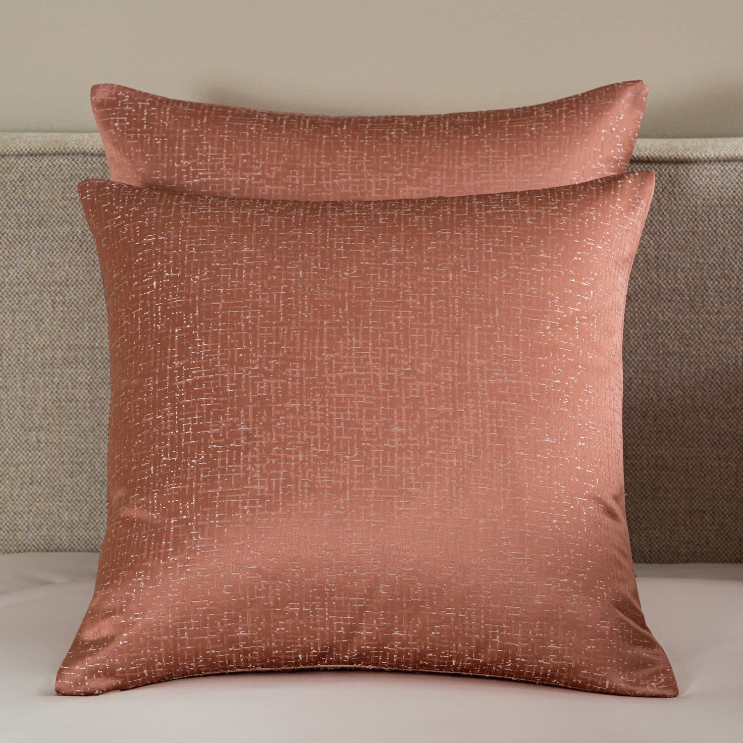 slide 1 Luxury Glowing Weave Decorative Pillow