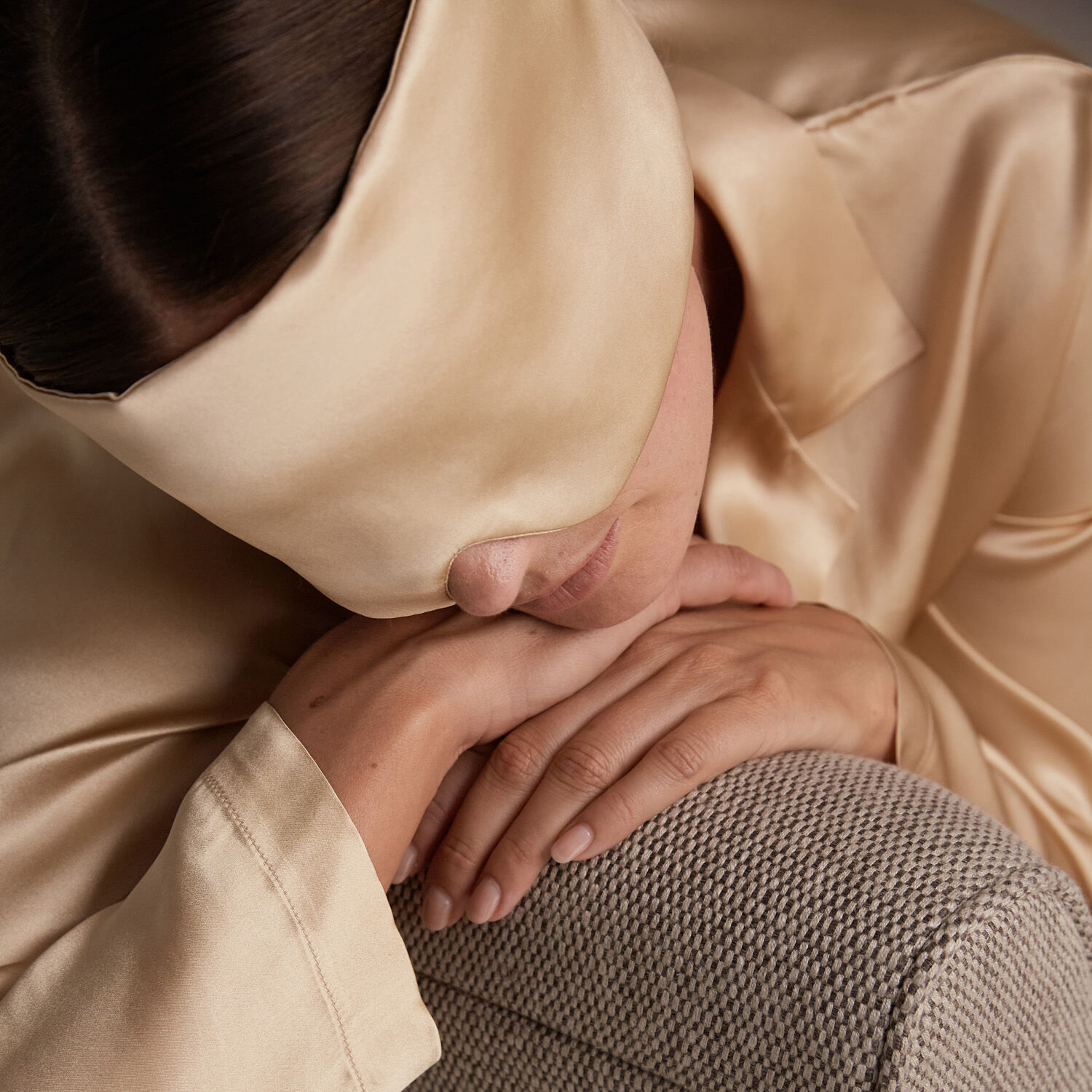 フレッテ　シルクアイマスク　Frette eye mask Sanctuary Silk Eye Mask | Frette