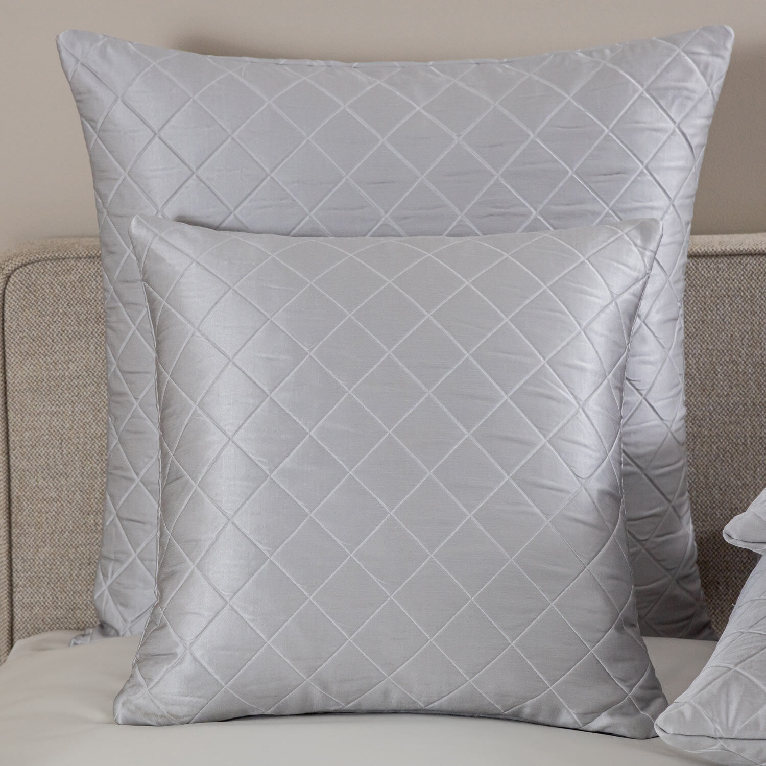 slide 1 Luxury Lozenge Decorative Pillow