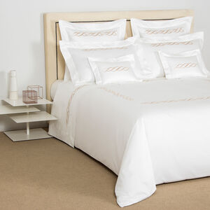 slide 4 Pearls Embroidered Euro Sham