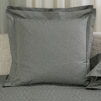 Avant Garde Jacquard Taie d'oreiller Carr&eacute;e