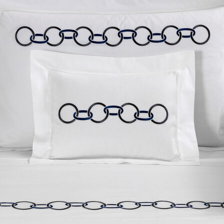 Links Ricamo Kissenbezug