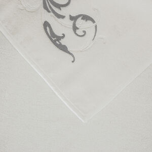 slide 2 Tracery Embroidered Guest Towel