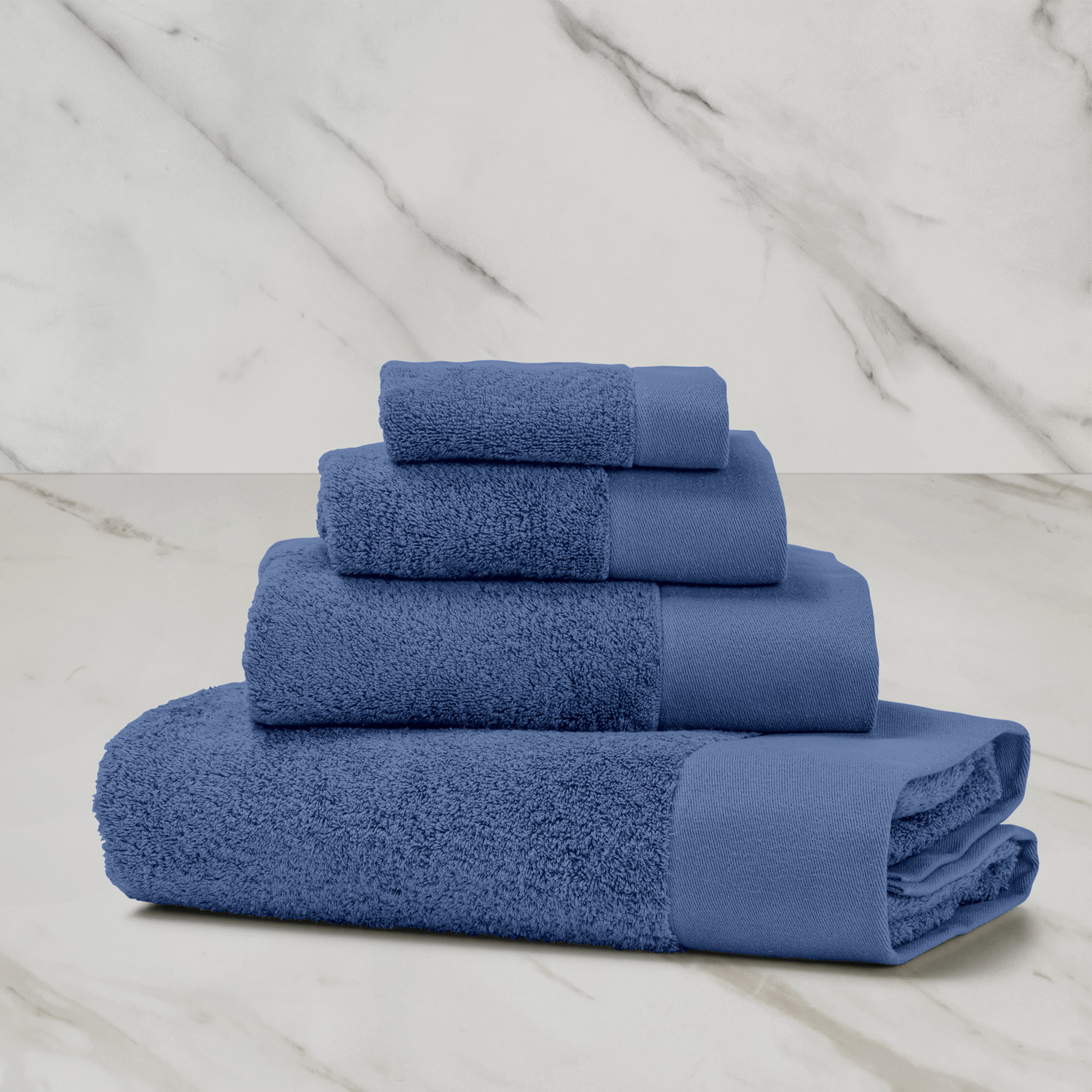 Frette Eternity Bath Sheet In Sky Blue, Cotton | Made In Portugal