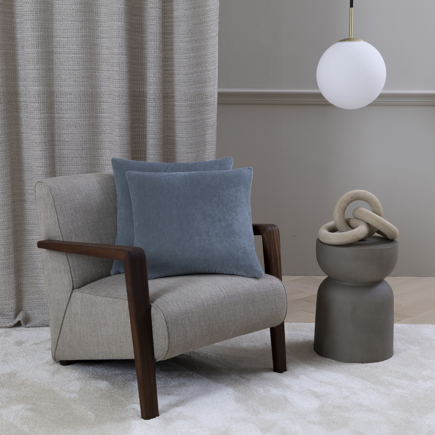 Luxury Wool Velvet Cuscino Decorativo