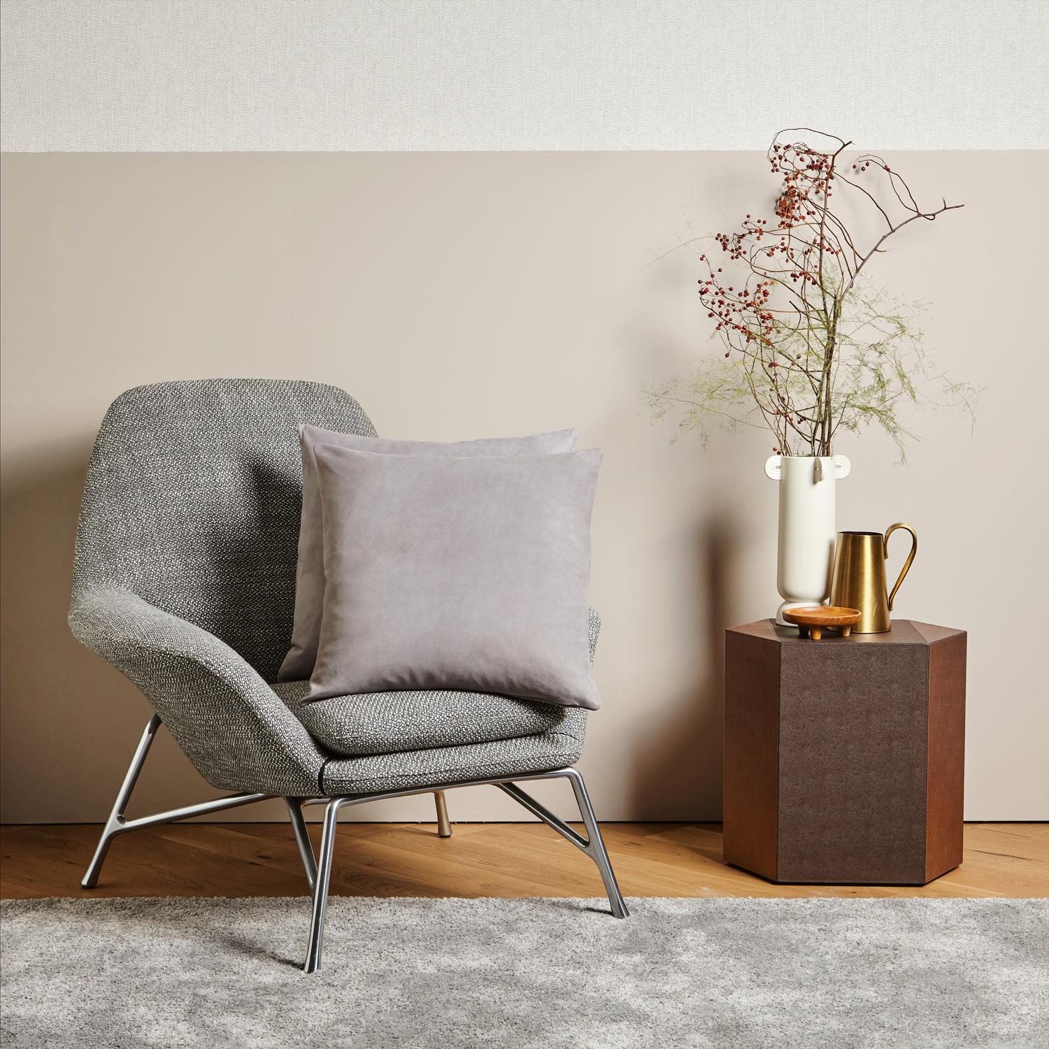 Suede Cuscino Decorativo