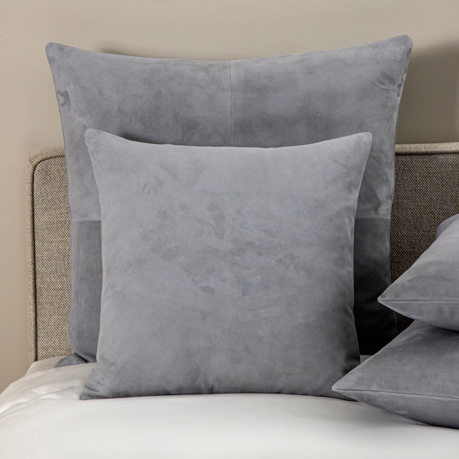 Luxury Suede Decorative Pillow Frette